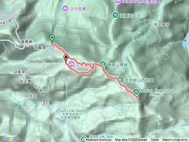 留龍頭-嶺頭山-金柑樹山-水漾森林預覽圖