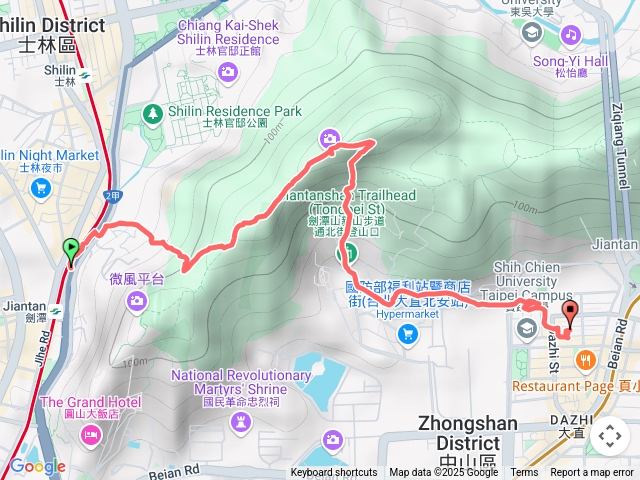 大崙頭尾山05182025