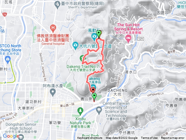 大坑九號上七號下六號上