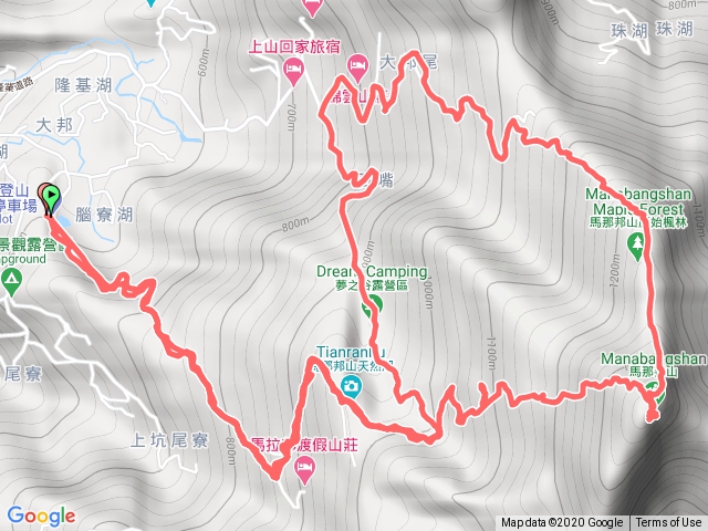第二停車場馬拉那山O型路線