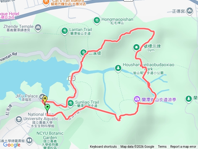 蘭潭後山步道預覽圖