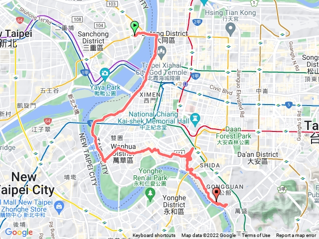 台北大縱走第八段
