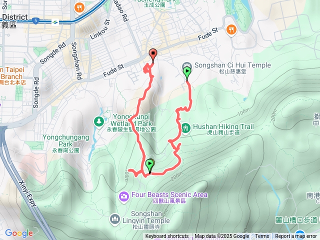 虎山溪步道（豹山象山奉天宮）