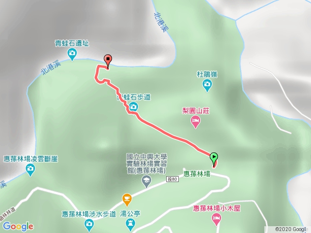 惠蓀林場青蛙石(遺址)步道
