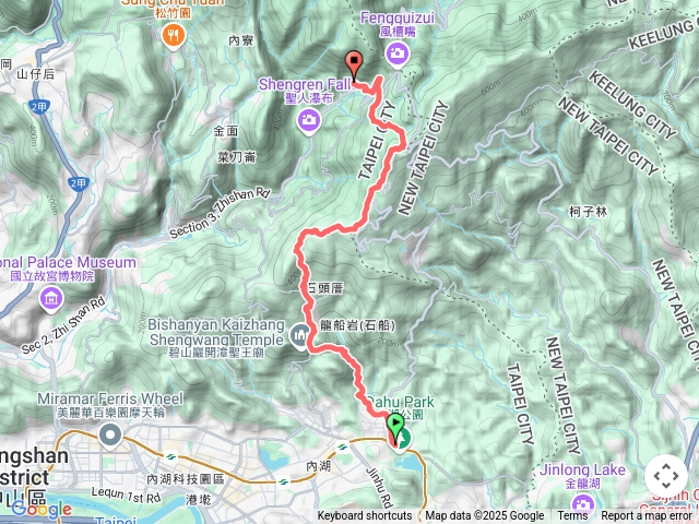 台北大縱走第四段