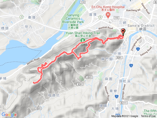 鳶山彩壁五十分山
