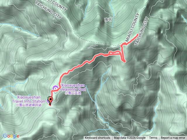 小雪山林道-小雪山前峰-拾丸山南峰預覽圖