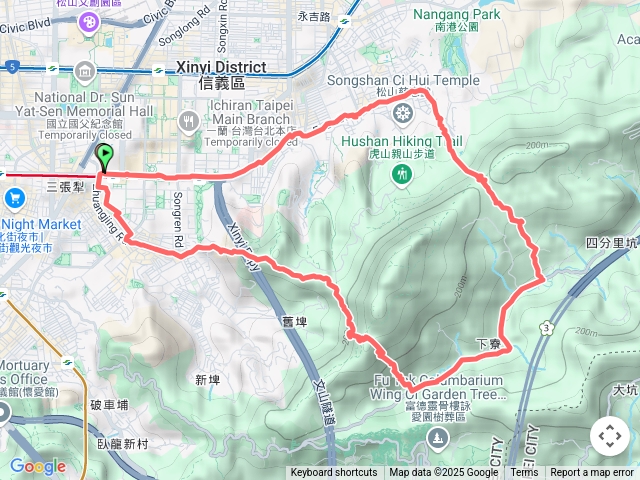 麗山橋口步道、樹梅古道、拇指山