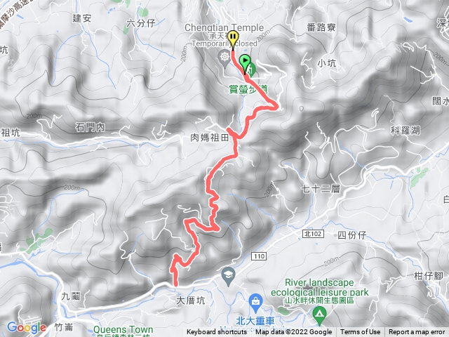 清溪步道到三峽土地公廟