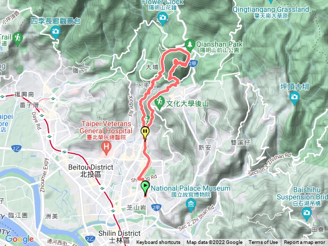 紗帽山登山步道