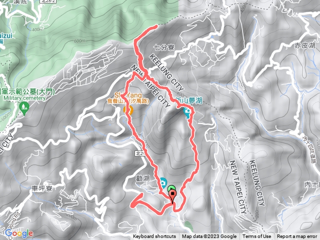 柯子林 友蚋山新山夢湖O型走