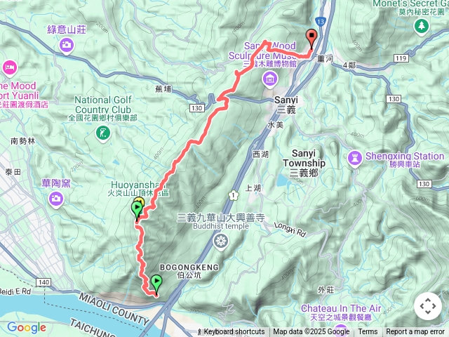 火炎山，慈濟山，三義山預覽圖