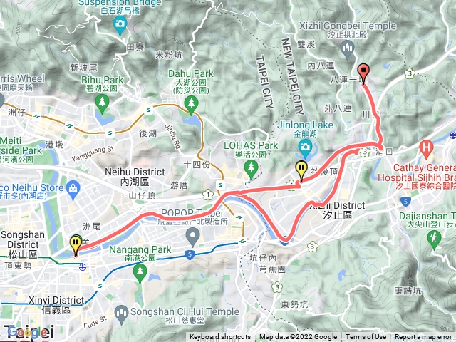 汐止～饒河腳踏車
