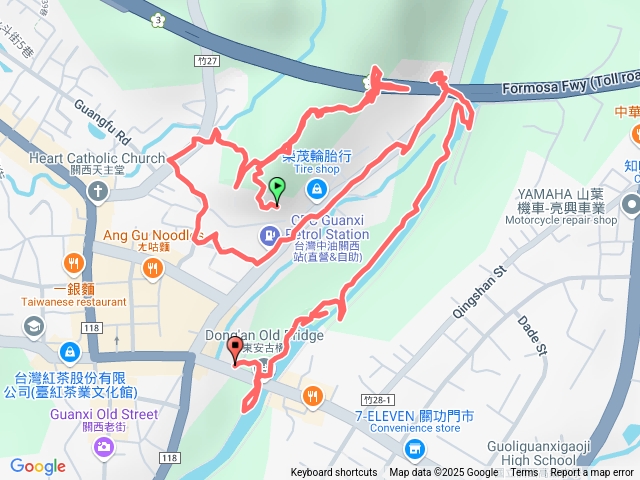 關西不動明王廟古道牛欄河步道預覽圖