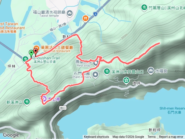 小百岳集起來溪洲山步道(福山巖登山步道)202610131719預覽圖