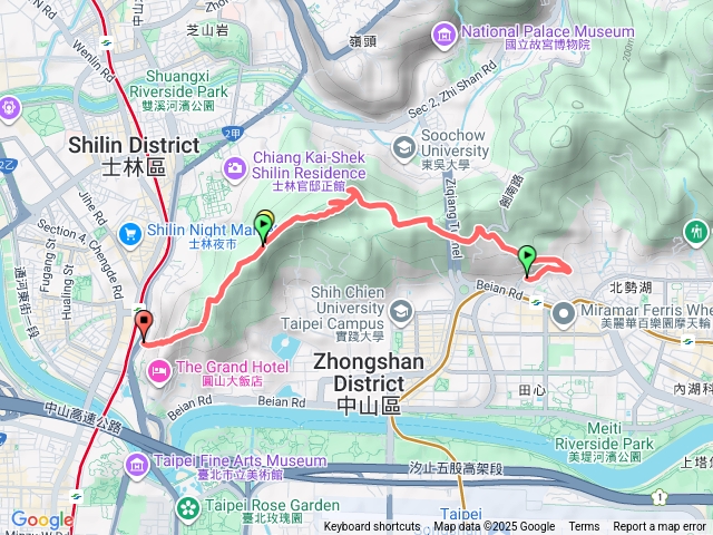 20251011劍南路->劍潭預覽圖