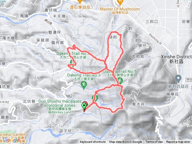 半日大坑滿貫路線