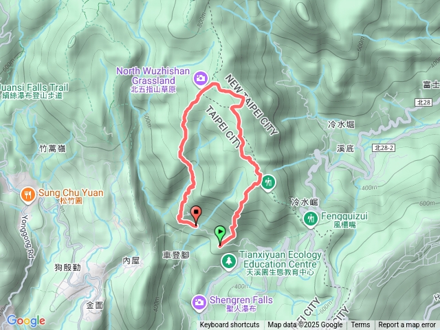 涓絲瀑布-陽明山公園