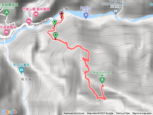 鳥嘴山“上島山”