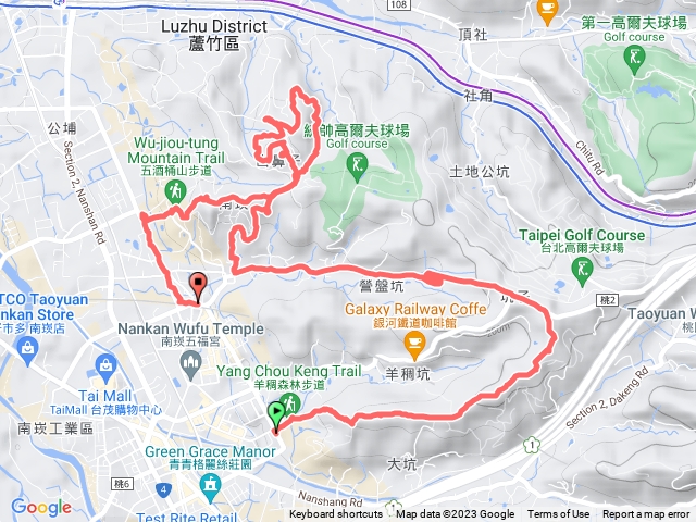 20230423  羊稠步道>  六福一路> 營盤坑古道  >五酒桶山步道群