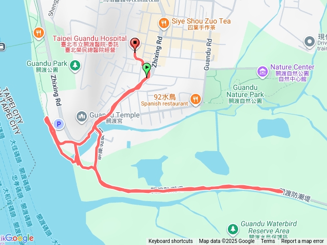 關渡碼頭、自行車步道