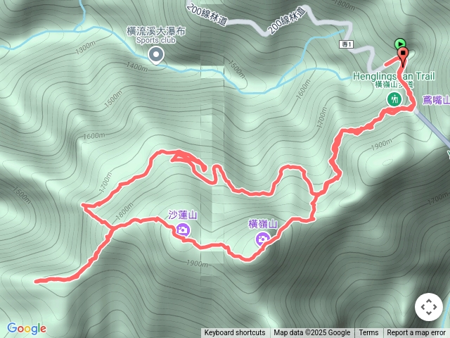 橫沙笛/橫嶺山、沙蓮山、笛吹山