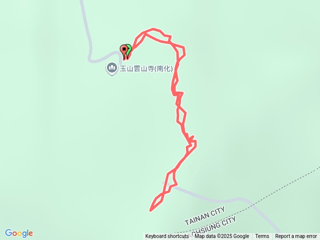 雲山寺（烏山山脈-風空子山）