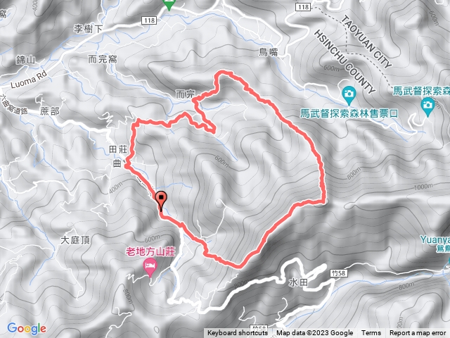 而完窩山 馬武督山
