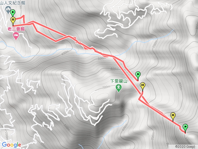 2020.07.26里龍山北登山口