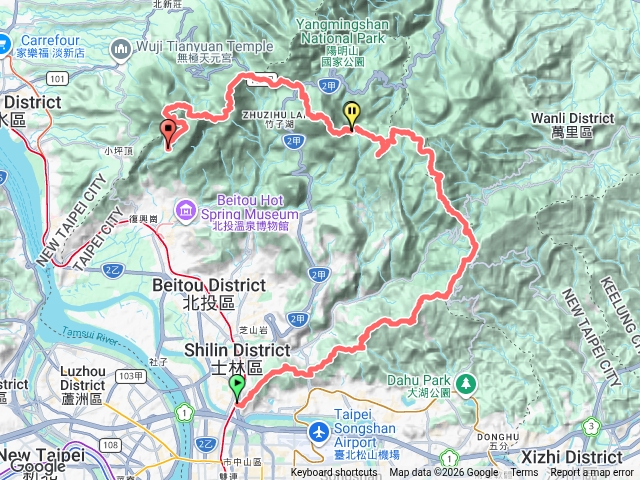陽明山十五連峰預覽圖