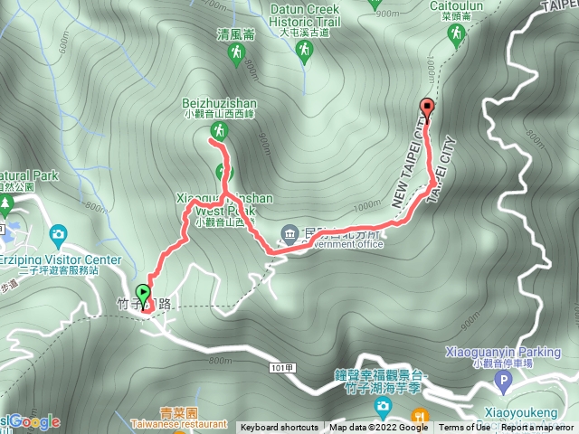 小觀音山主北西峰