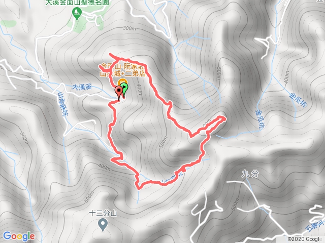 桃園金面山步道(3上2下)