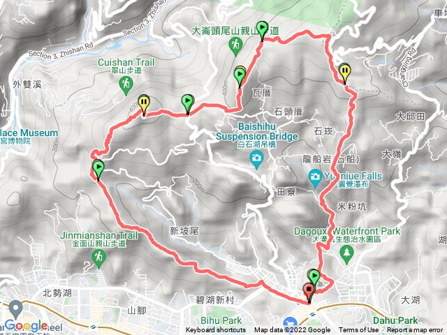 內湖心形縱走