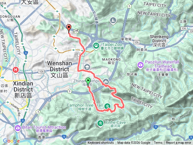 20260110臺北大縱走第七段（逆）預覽圖