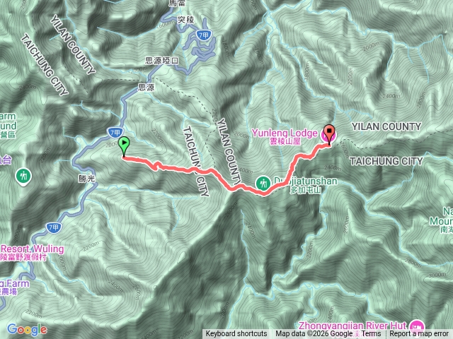 台中－臺灣百大必訪步道南湖群峰登山步道202604131406