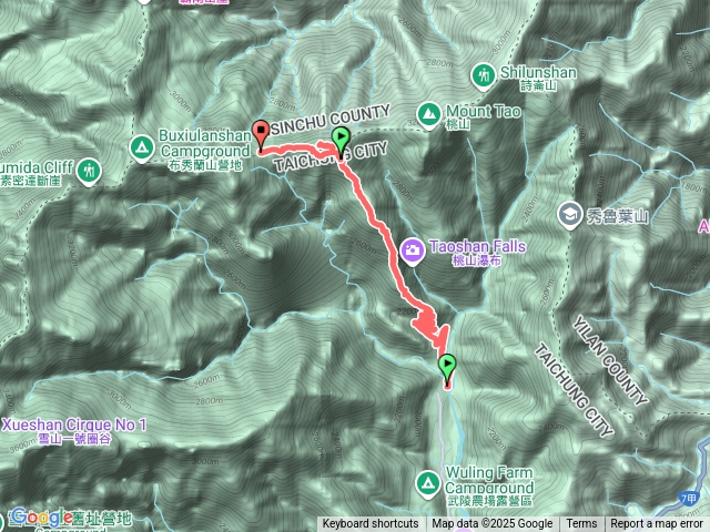 武陵四秀D1池有to新達營地