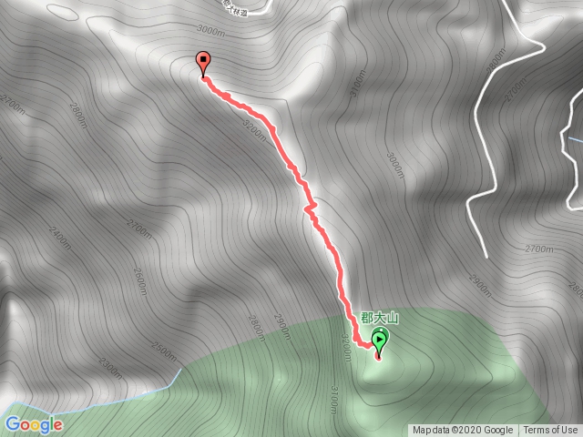 郡大山+郡山北峰+望鄉山-回程