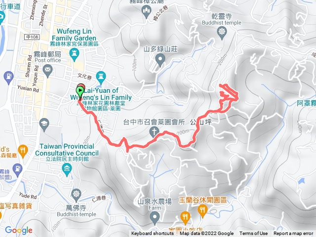 中心瓏 阿罩霧山三角點