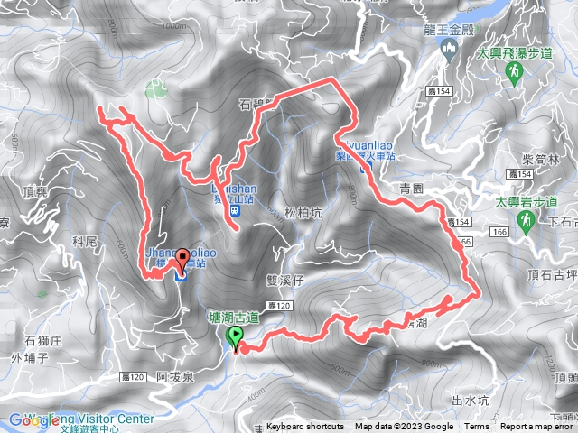 塘湖古道獨立山阿拔泉山縱走預覽圖