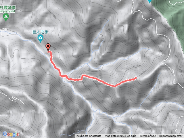 台中和平雪山坑 百川山百川山東峰