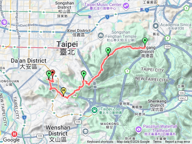 台北大縱走第六段