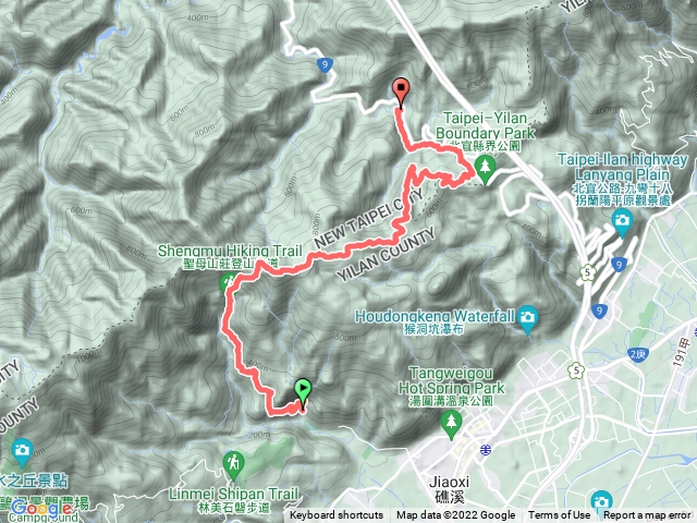 五峰旗瀑布+巴唐古道+後湖子山+四堵古道溪畔