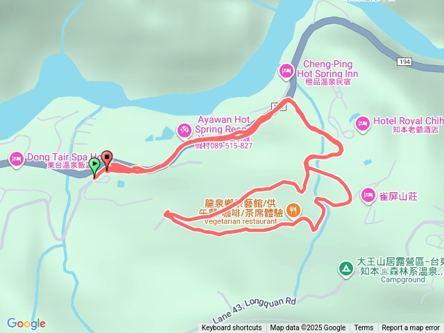 知本後山步道預覽圖