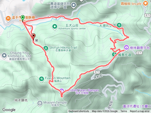 龜山大湖坑步道O型預覽圖