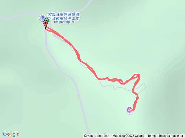 大雪山埡口觀景台預覽圖