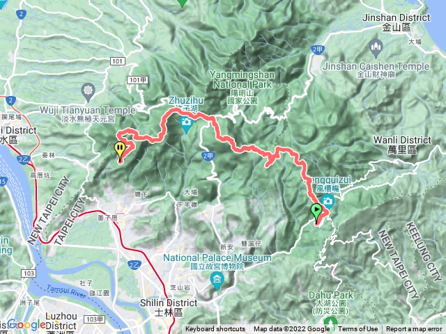 陽明山東西大縱走