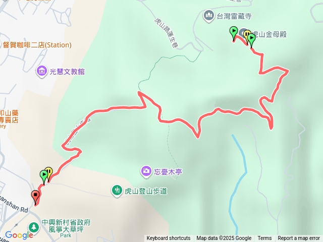 金母廟到虎山八號登山口