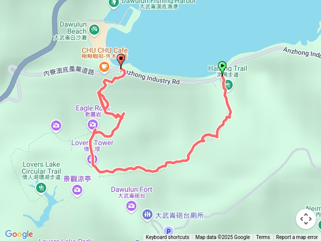 海興步道（情人湖登山步道下）