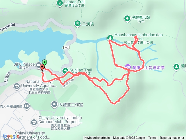 蘭潭後山步道預覽圖