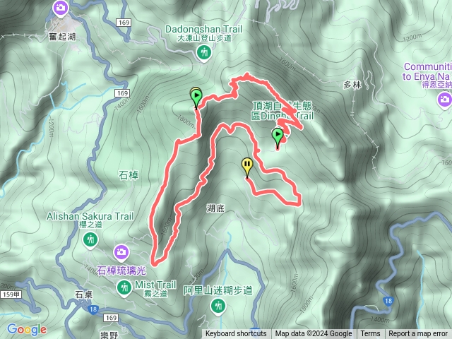 頂湖步道大棟山預覽圖